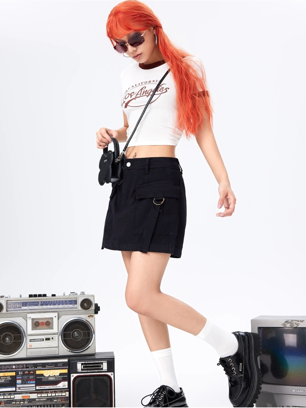 NWT Cargo Mini Skirt